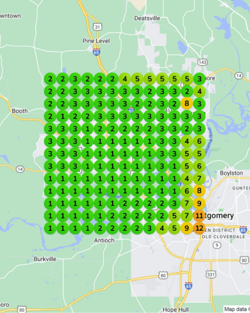 Maps Optimization